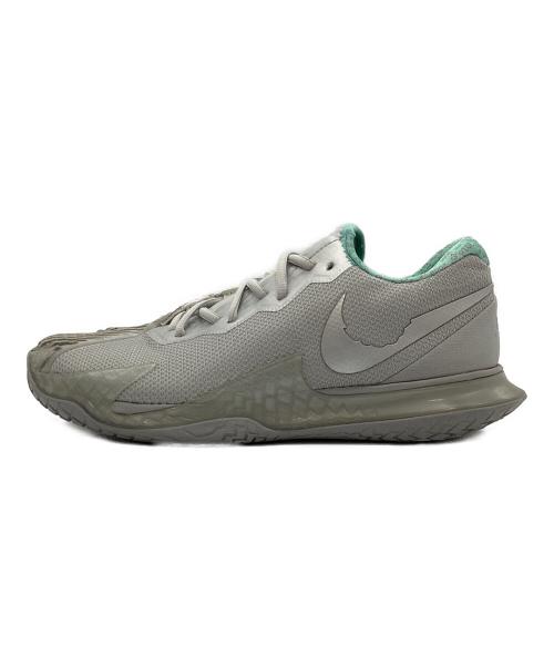 NIKE（ナイキ）NIKE (ナイキ) Court Air Zoom Vaper Cage4 ライトグレー×ライトブルー サイズ:US9.5の古着・服飾アイテム