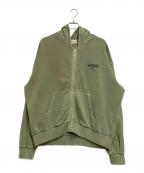 BADWAYバッドウェイ）の古着「ジップパーカー」｜グリーン