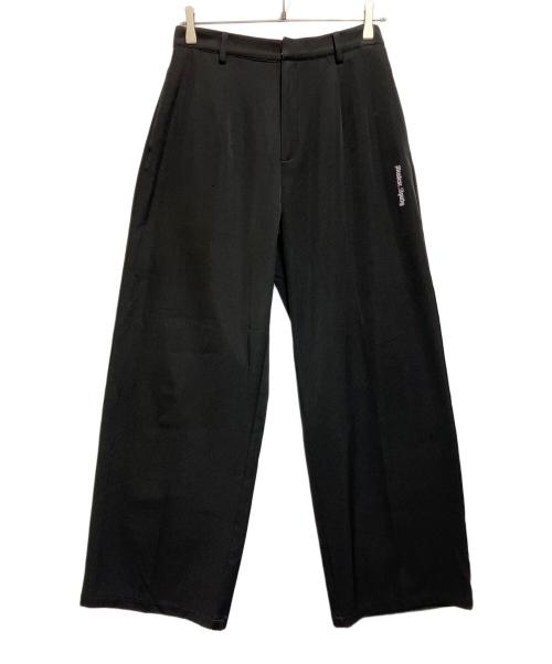 Student Apathy（スチューデント・アパシー）Student Apathy (スチューデント・アパシー) ワイドパンツ ブラック サイズ:SIZE Mの古着・服飾アイテム