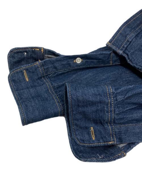 LACOSTE（ラコステ）LACOSTE (ラコステ) オーガニックコットンベーシックデニムシャツ ブルー サイズ:FR 39 / US S/Mの古着・服飾アイテム