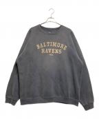 NFLエヌエフエル）の古着「スウェット」｜チャコールグレー