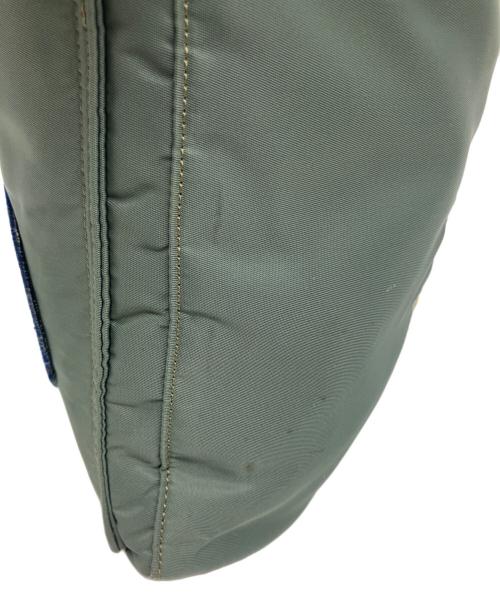 HARVEST LABEL（ハーヴェストレーベル）HARVEST LABEL (ハーヴェストレーベル) ハンドバッグ カーキの古着・服飾アイテム