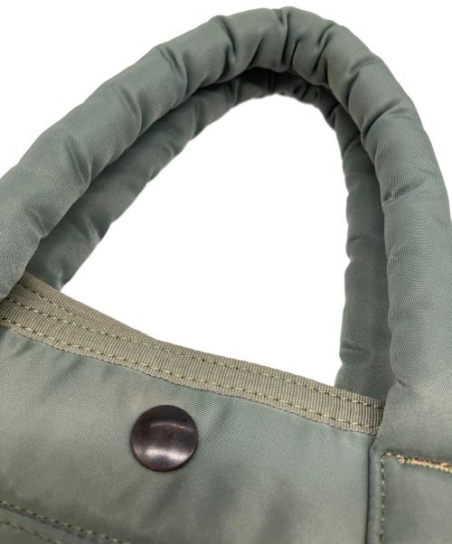 HARVEST LABEL（ハーヴェストレーベル）HARVEST LABEL (ハーヴェストレーベル) ハンドバッグ カーキの古着・服飾アイテム