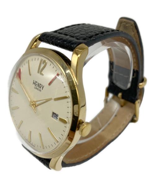HENRY LONDON（ヘンリーロンドン）HENRY LONDON (ヘンリーロンドン) 腕時計 アイボリーの古着・服飾アイテム