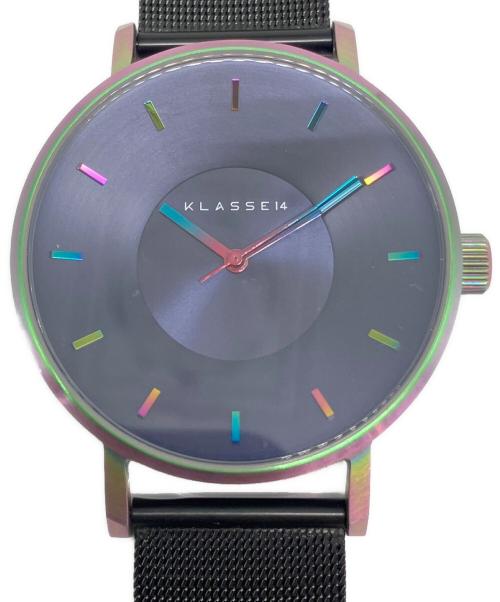 KLASSE14（クラス フォーティーン）KLASSE14 (クラス フォーティーン) tictac (チックタック) 腕時計 ブラックの古着・服飾アイテム