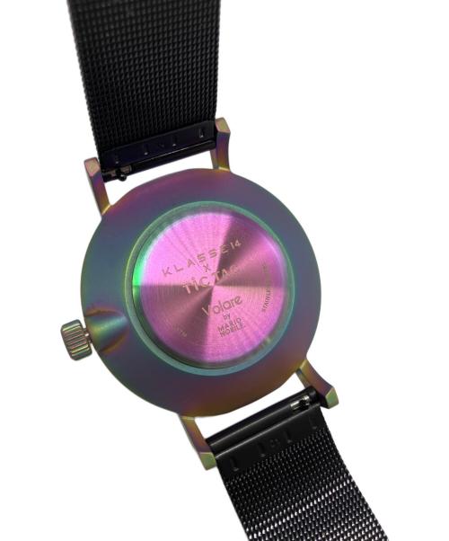 KLASSE14（クラス フォーティーン）KLASSE14 (クラス フォーティーン) tictac (チックタック) 腕時計 ブラックの古着・服飾アイテム