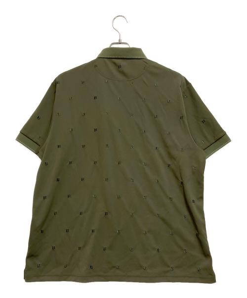 BRIEFING（ブリーフィング）BRIEFING (ブリーフィング) リラックスフィット ポロシャツ オリーブ サイズ:Lの古着・服飾アイテム