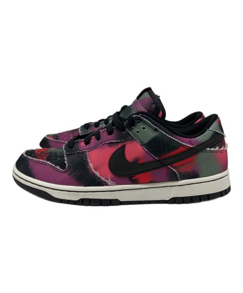 NIKE（ナイキ）NIKE (ナイキ) Dunk Low Graffiti（ダンク ロー グラフィティ） ピンク×ブラック サイズ:US 10の古着・服飾アイテム