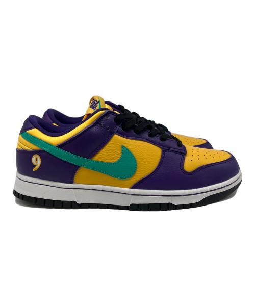 NIKE（ナイキ）NIKE (ナイキ) Women's Dunk Low（ウィメンズ ダンク ロー） イエロー×パープル サイズ:US 11の古着・服飾アイテム