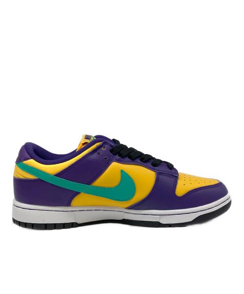 NIKE（ナイキ）NIKE (ナイキ) Women's Dunk Low（ウィメンズ ダンク ロー） イエロー×パープル サイズ:US 11の古着・服飾アイテム