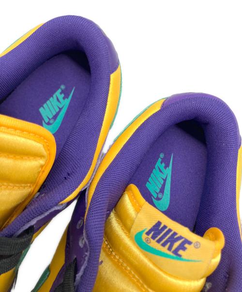NIKE（ナイキ）NIKE (ナイキ) Women's Dunk Low（ウィメンズ ダンク ロー） イエロー×パープル サイズ:US 11の古着・服飾アイテム