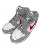 NIKEナイキ）の古着「Dunk High Retro SE Athletic Club（ダンク ハイ レトロ SE アスレチック クラブ ）」｜グレー×ホワイト
