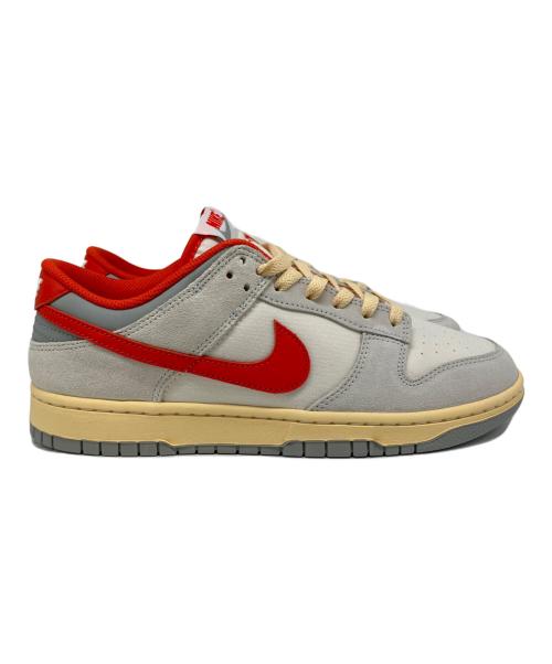 NIKE（ナイキ）NIKE (ナイキ) Dunk Low Athletic Department（ダンク ロー アスレチック デパートメント） グレー×オレンジ サイズ:US 9.5の古着・服飾アイテム