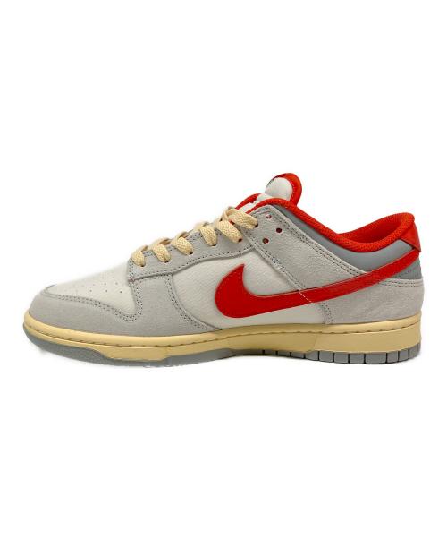 NIKE（ナイキ）NIKE (ナイキ) Dunk Low Athletic Department（ダンク ロー アスレチック デパートメント） グレー×オレンジ サイズ:US 9.5の古着・服飾アイテム
