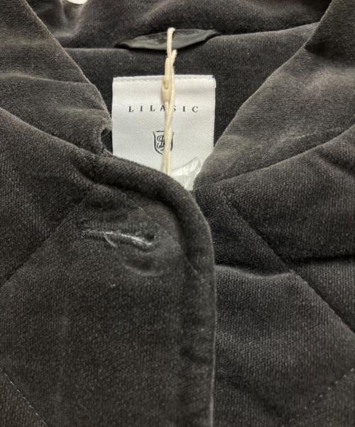 LILASIC（リラシク）LILASIC (リラシク) キルティングコート チャコールグレー サイズ:Mの古着・服飾アイテム