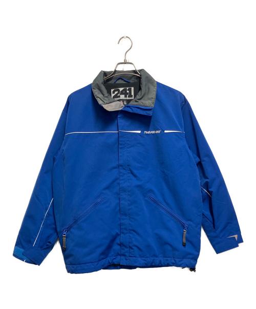 241 TWO FOUR ONE（トゥーフォーワン）241 TWO FOUR ONE (トゥーフォーワン) ナイロンジャケット ブルー サイズ:SIZE Sの古着・服飾アイテム
