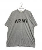 US ARMYユーエスアーミー）の古着「半袖カットソー」｜グレー
