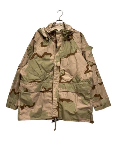 US ARMY（ユーエスアーミー）US ARMY (ユーエスアーミー) ECWCS デザートカモゴアテックスパーカー ベージュ サイズ:Large Regularの古着・服飾アイテム