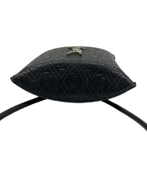 Yves Saint Laurent（イヴサンローラン）Yves Saint Laurent (イヴサンローラン) AirPodsケース ブラックの古着・服飾アイテム