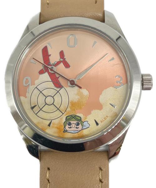 SEIKO ALBA（セイコー アルバ）SEIKO ALBA (セイコー アルバ) 腕時計 オレンジの古着・服飾アイテム