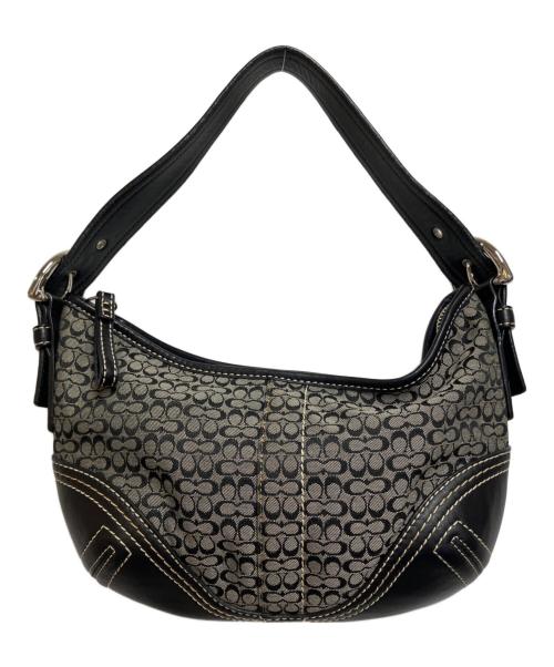 COACH（コーチ）COACH (コーチ) ワンショルダーバッグ ブラックの古着・服飾アイテム