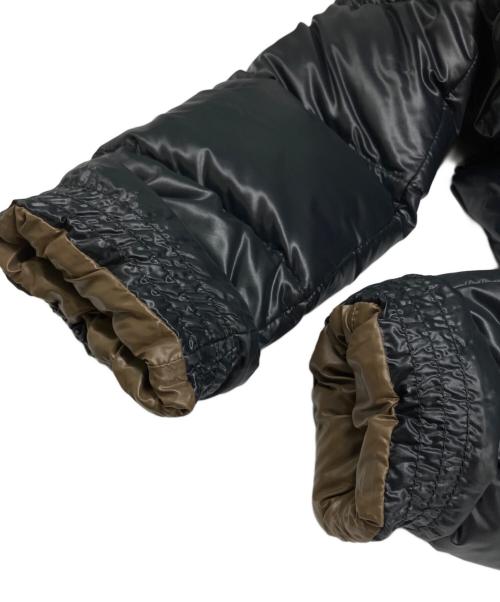 DUVETICA（デュベティカ）DUVETICA (デュベティカ) ナイロンダウンフードコート ブラック サイズ:40の古着・服飾アイテム