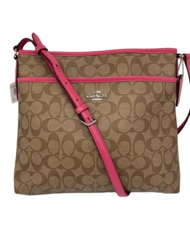 中古・古着通販】COACH (コーチ) ショルダーバッグ ブラウン｜ブランド
