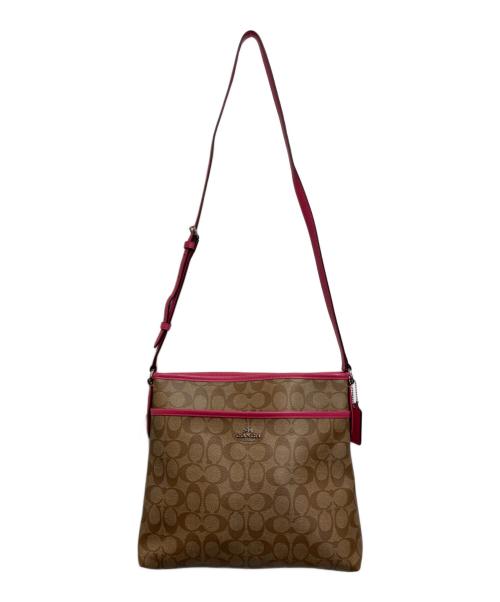 COACH（コーチ）COACH (コーチ) ショルダーバッグ ブラウンの古着・服飾アイテム