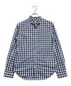 THE NORTH FACEザ ノース フェイス）の古着「長袖シャツ」｜ブルー×ホワイト