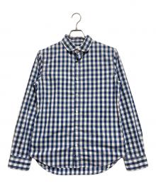 THE NORTH FACE（ザ ノース フェイス）の古着「長袖シャツ」｜ブルー×ホワイト