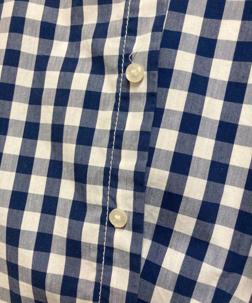 THE NORTH FACE（ザ ノース フェイス）THE NORTH FACE (ザ ノース フェイス) 長袖シャツ ブルー×ホワイト サイズ:Mの古着・服飾アイテム