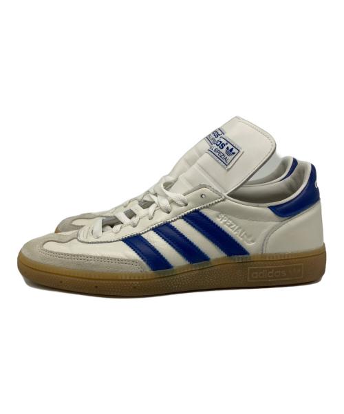 adidas（アディダス）adidas (アディダス) HANDBALL SPEZIAL（ハンドボール スペツィアル） ホワイト×ブルー サイズ:US 8の古着・服飾アイテム