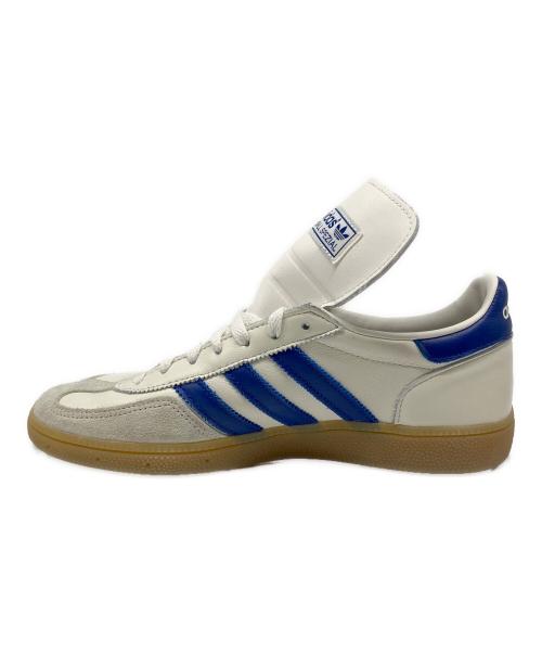 adidas（アディダス）adidas (アディダス) HANDBALL SPEZIAL（ハンドボール スペツィアル） ホワイト×ブルー サイズ:US 8の古着・服飾アイテム