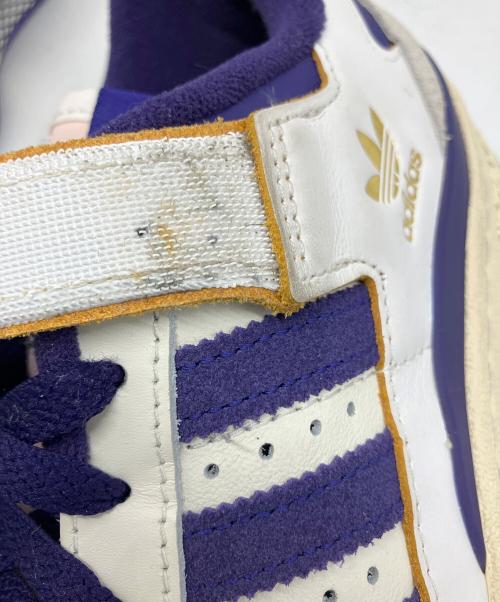 adidas（アディダス）adidas (アディダス) FORUM84 ホワイト×パープル サイズ:26の古着・服飾アイテム