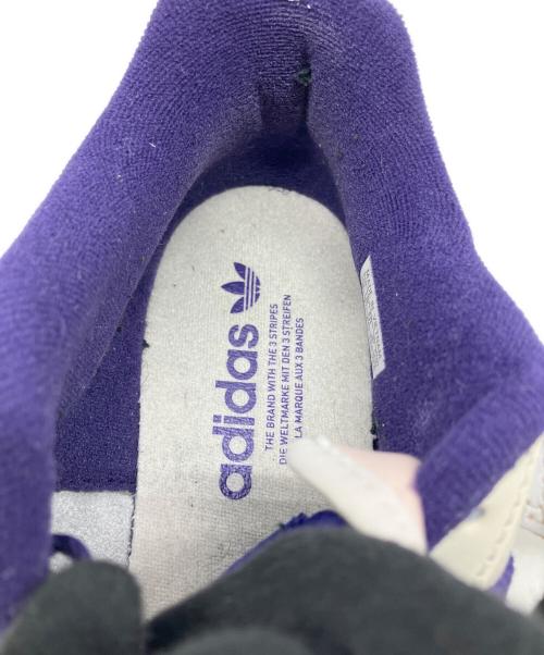 adidas（アディダス）adidas (アディダス) FORUM84 ホワイト×パープル サイズ:26の古着・服飾アイテム