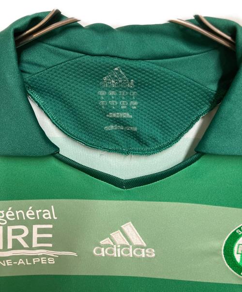 adidas（アディダス）adidas (アディダス) サッカーユニフォーム グリーン サイズ:sizeLの古着・服飾アイテム