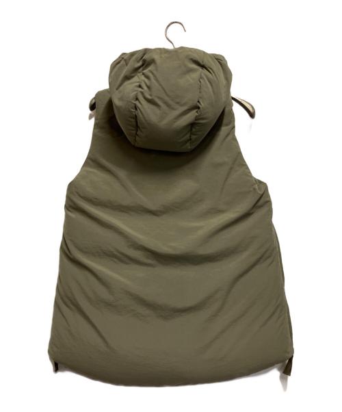 Hakuu（ハク）Hakuu (ハク) ダウンベスト カーキ サイズ:2の古着・服飾アイテム