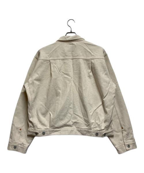 backers production（バッカーズプロダクション）backers production (バッカーズプロダクション) デニムジャケット ベージュ サイズ:46の古着・服飾アイテム