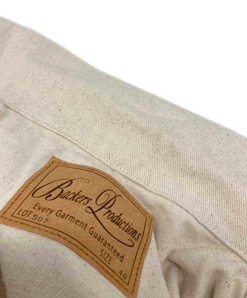 backers production（バッカーズプロダクション）backers production (バッカーズプロダクション) デニムジャケット ベージュ サイズ:46の古着・服飾アイテム