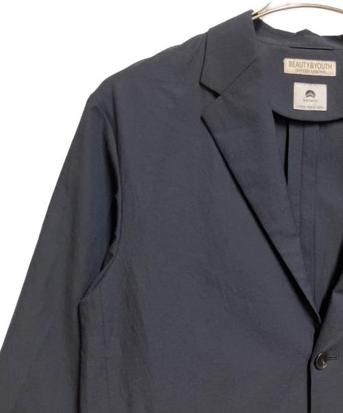 BEAUTY&YOUTH UNITED ARROWS（ビューティーアンドユースユナイテッドアローズ）BEAUTY&YOUTH UNITED ARROWS (ビューティーアンドユースユナイテッドアローズ) リラックスシルエット ジャケット ネイビー サイズ:SIZE Mの古着・服飾アイテム