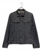 BLACK LABEL CRESTBRIDGEブラックレーベル クレストブリッジ）の古着「裏チェッカートラッカージャケット」｜ライトグレー