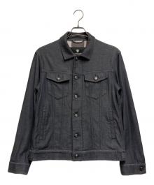 BLACK LABEL CRESTBRIDGE（ブラックレーベル クレストブリッジ）の古着「裏チェッカートラッカージャケット」｜ライトグレー