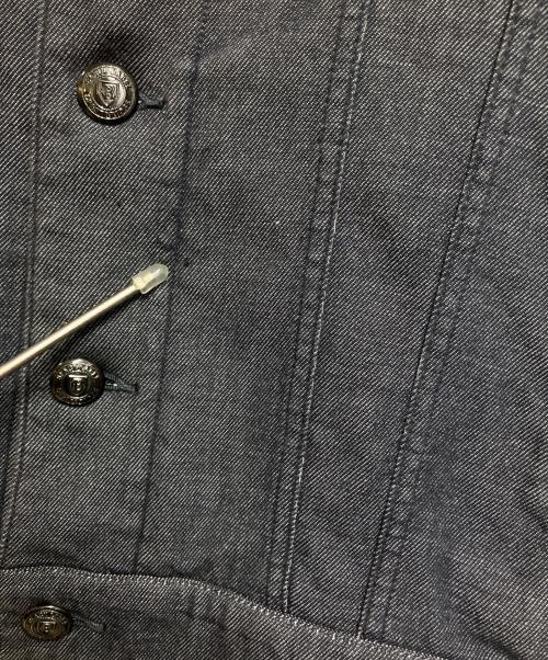 BLACK LABEL CRESTBRIDGE（ブラックレーベル クレストブリッジ）BLACK LABEL CRESTBRIDGE (ブラックレーベル クレストブリッジ) 裏チェッカートラッカージャケット ライトグレー サイズ:Ｍの古着・服飾アイテム