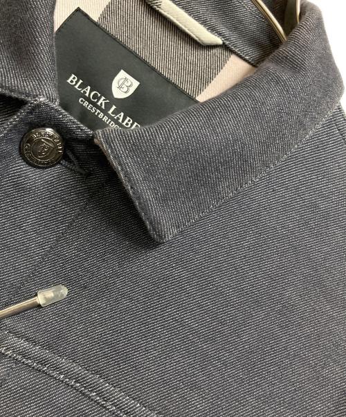 BLACK LABEL CRESTBRIDGE（ブラックレーベル クレストブリッジ）BLACK LABEL CRESTBRIDGE (ブラックレーベル クレストブリッジ) 裏チェッカートラッカージャケット ライトグレー サイズ:Ｍの古着・服飾アイテム