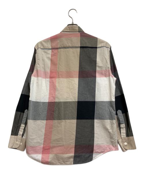 BLACK LABEL CRESTBRIDGE（ブラックレーベル クレストブリッジ）BLACK LABEL CRESTBRIDGE (ブラックレーベル クレストブリッジ) リネン混チェックシャツ マルチカラー サイズ:Mの古着・服飾アイテム
