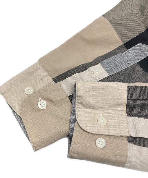BLACK LABEL CRESTBRIDGE（ブラックレーベル クレストブリッジ）BLACK LABEL CRESTBRIDGE (ブラックレーベル クレストブリッジ) リネン混チェックシャツ マルチカラー サイズ:Mの古着・服飾アイテム