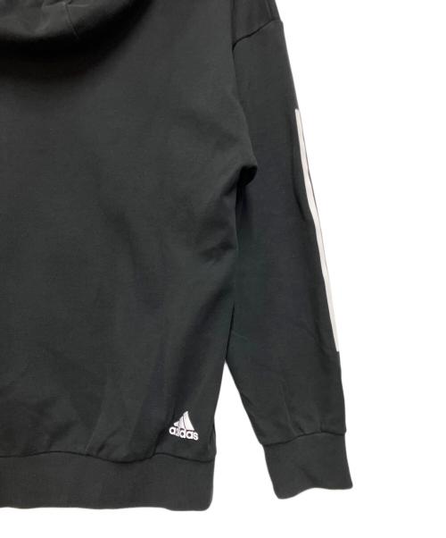 adidas（アディダス）adidas (アディダス) プルオーバーパーカー ブラック サイズ:SIZE Lの古着・服飾アイテム
