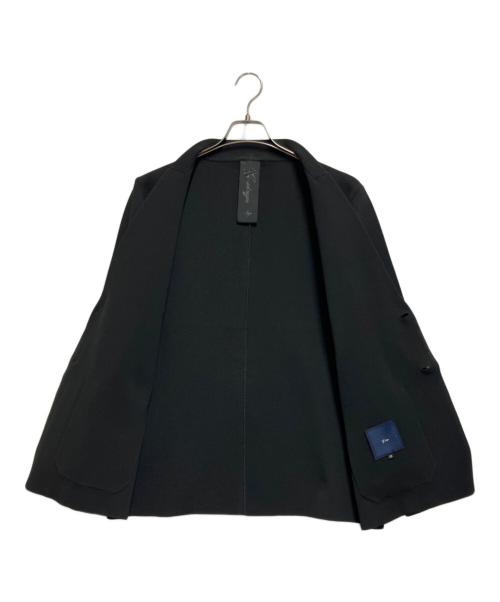 G-Stage（ジーステージ）G-Stage (ジーステージ) ミラノリブニットジャージジャケット ブラック サイズ:46の古着・服飾アイテム