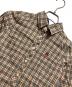 BURBERRY LONDON  BLUE LABEL (バーバリーロンドンブルーレーベル) 長袖シャツ ベージュ×ブラック サイズ:38：3000円