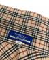 中古・古着 BURBERRY LONDON  BLUE LABEL (バーバリーロンドンブルーレーベル) 長袖シャツ ベージュ×ブラック サイズ:38：3000円